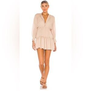 Sundays Tan Mini Dress